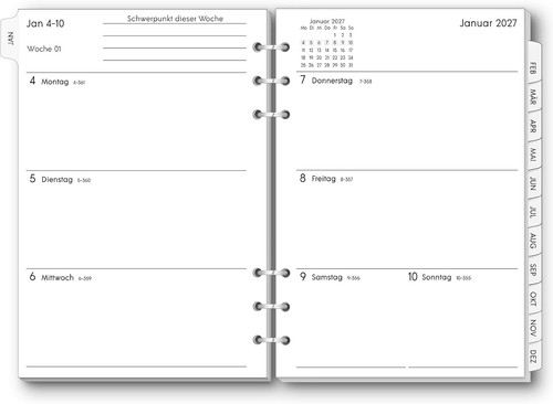 Ringbuch nachfüllbar - a5,