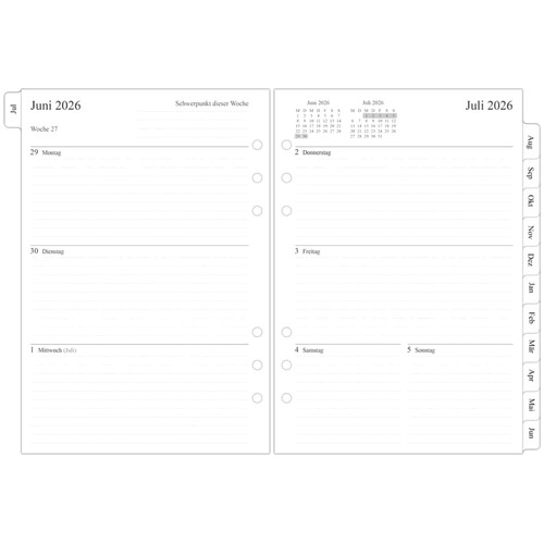Wochenplaner 2026 2027 - wochenplaner, a5