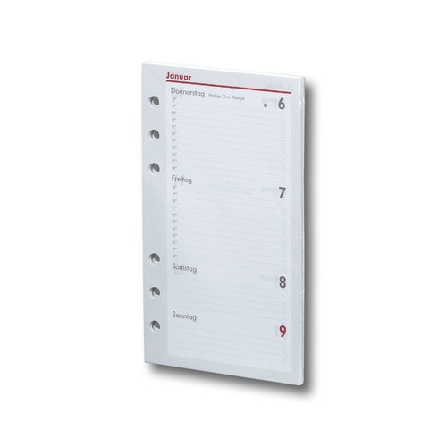 Kalender einlagen bsb - einlagen, a6