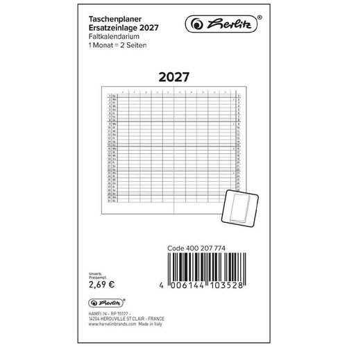 Herlitz faltkalender - herlitz,