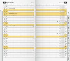 Einlage 2026 Taschenkalender