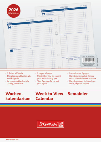 Kalendereinlage