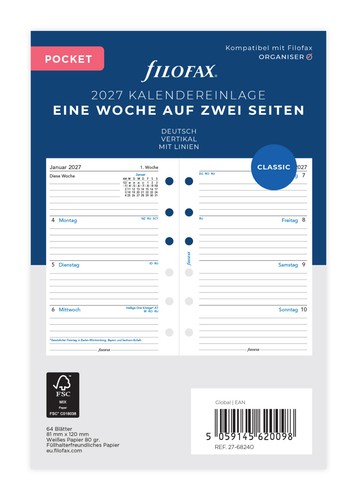 Filofax 68240 - filofax, 27-68240