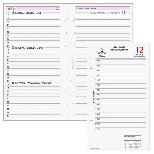 Bind kalender 2026 - a6, 1