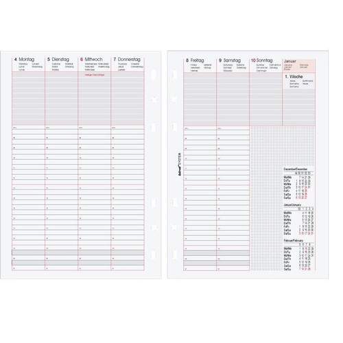 Aktion bind kalender 2026 a5 - kalender,