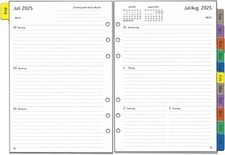 2025 2026 Wochenplaner Einlage