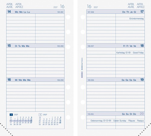 Kalendereinlage filius 749 - , 03
