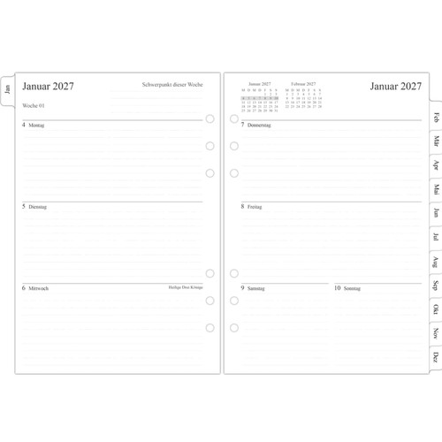 Wochenplaner 2027 - , a5