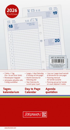 Kalendereinlage filius 2026 - kalendereinlage,