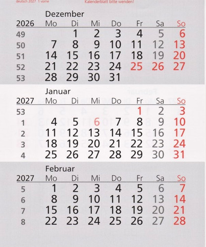 Ersatzkalendarium 2027 2028 - ersatzkalendarium,