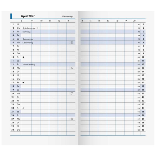 Brunnen taschenkalender - brunnen,