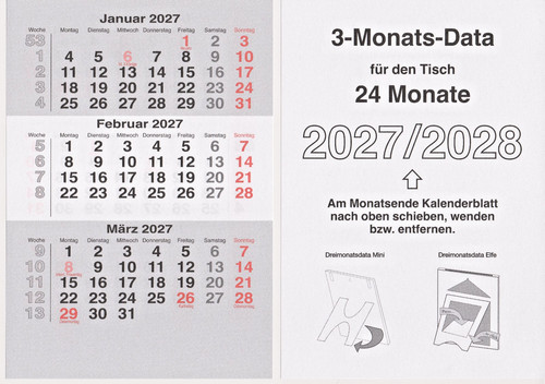 Ersatzkalendarium für - , 3