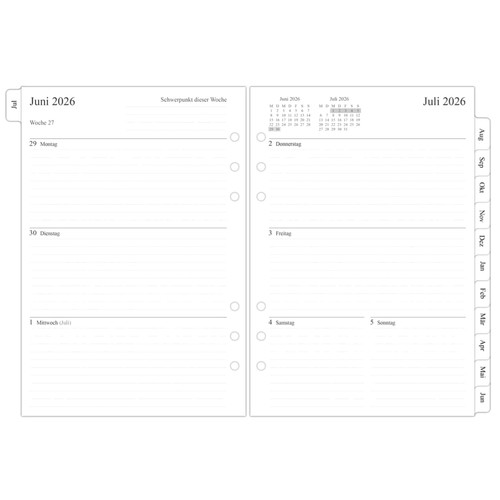 Wochenplaner 2026 2027 - wochenplaner, a5
