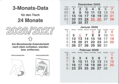 Ersatzkalendarium für - , 3