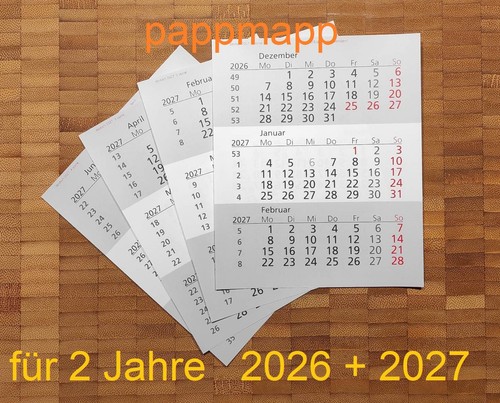 Kalenderblätter