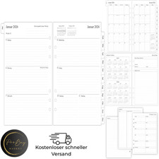 Wochenplaner Einlage A5 2026