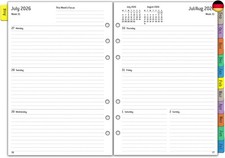 2026 2027 Wochenplaner Einlage