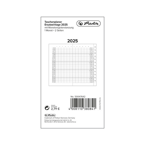 2025 herlitz taschenplaner - 2025,