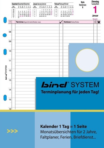 Bind einlage din - bind, a5