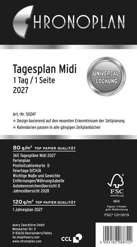 Chronoplan 50247 tagesplan - 50247,